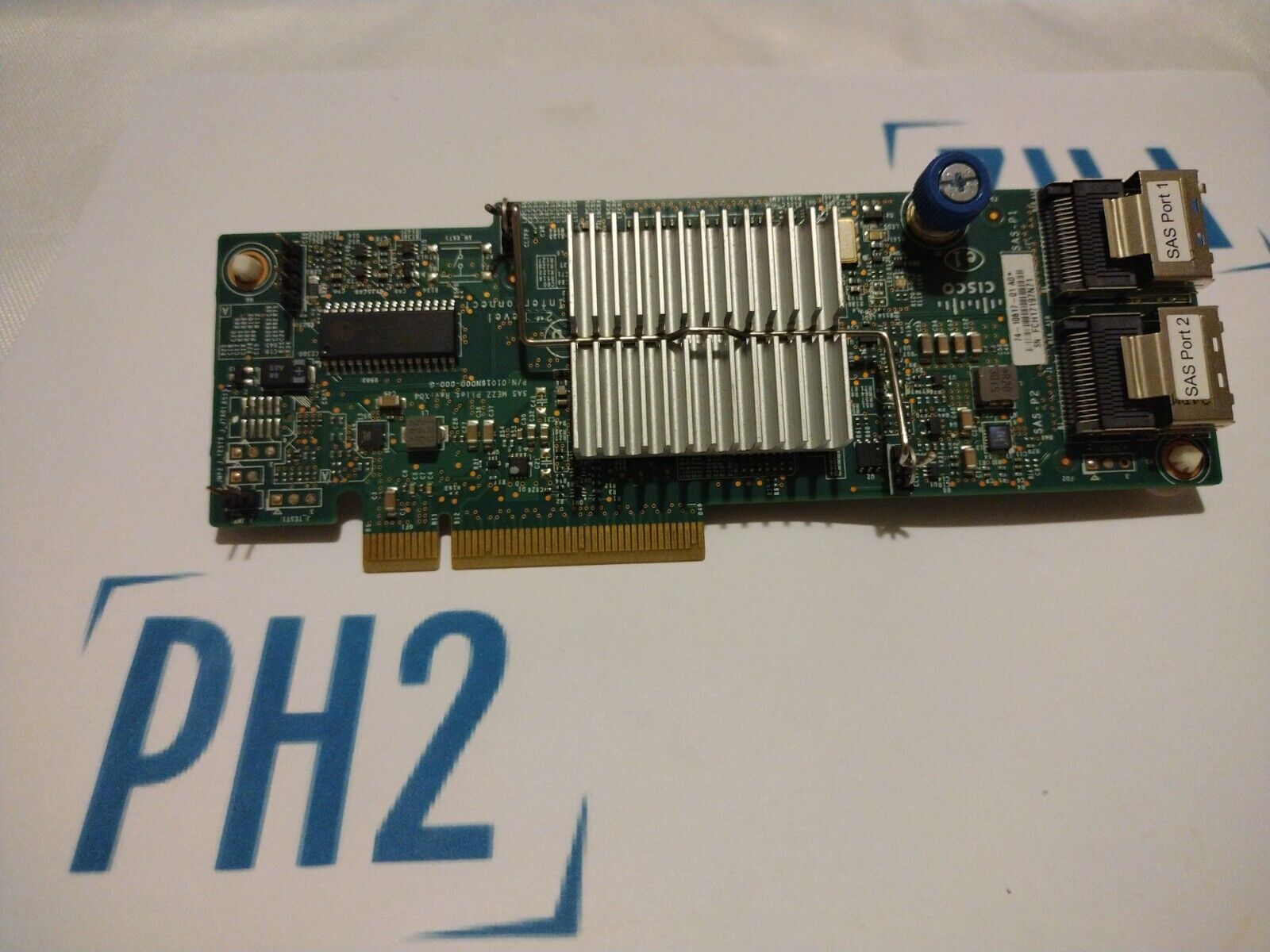 CISCO 74-10617-01 SAS 2008M-8I CONTROLLER PCIE 2 PORT CARD PLUG-IN MODULE