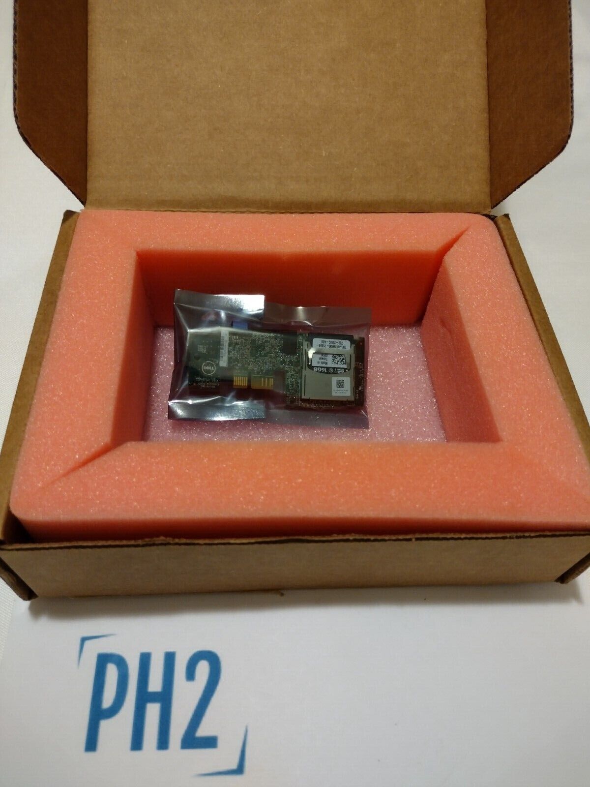 dell pmr79 dual sd flash card reader module r430 r530... DELL PMR79 Dual SD Flash Card Reader Module for PowerEdge R-Series wit