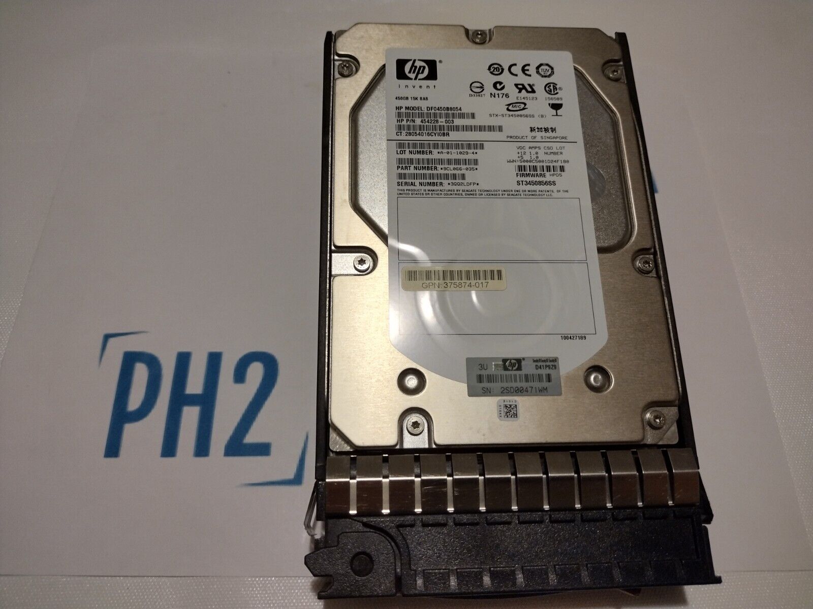 外付けハードディスク・ドライブ DF0450B8054 SAS 450GB DF0450B8054 SAS 450GB 【公式通販】