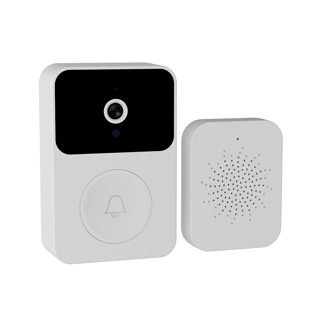 Smart Wi-Fi Video Doorbell X9 480P HD PIR Motion + Wireless Chime + Cloud Save